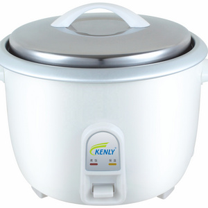 Factory cheap price big volume commercial kitchen appliances drum rice cooker 10 liter drum shape