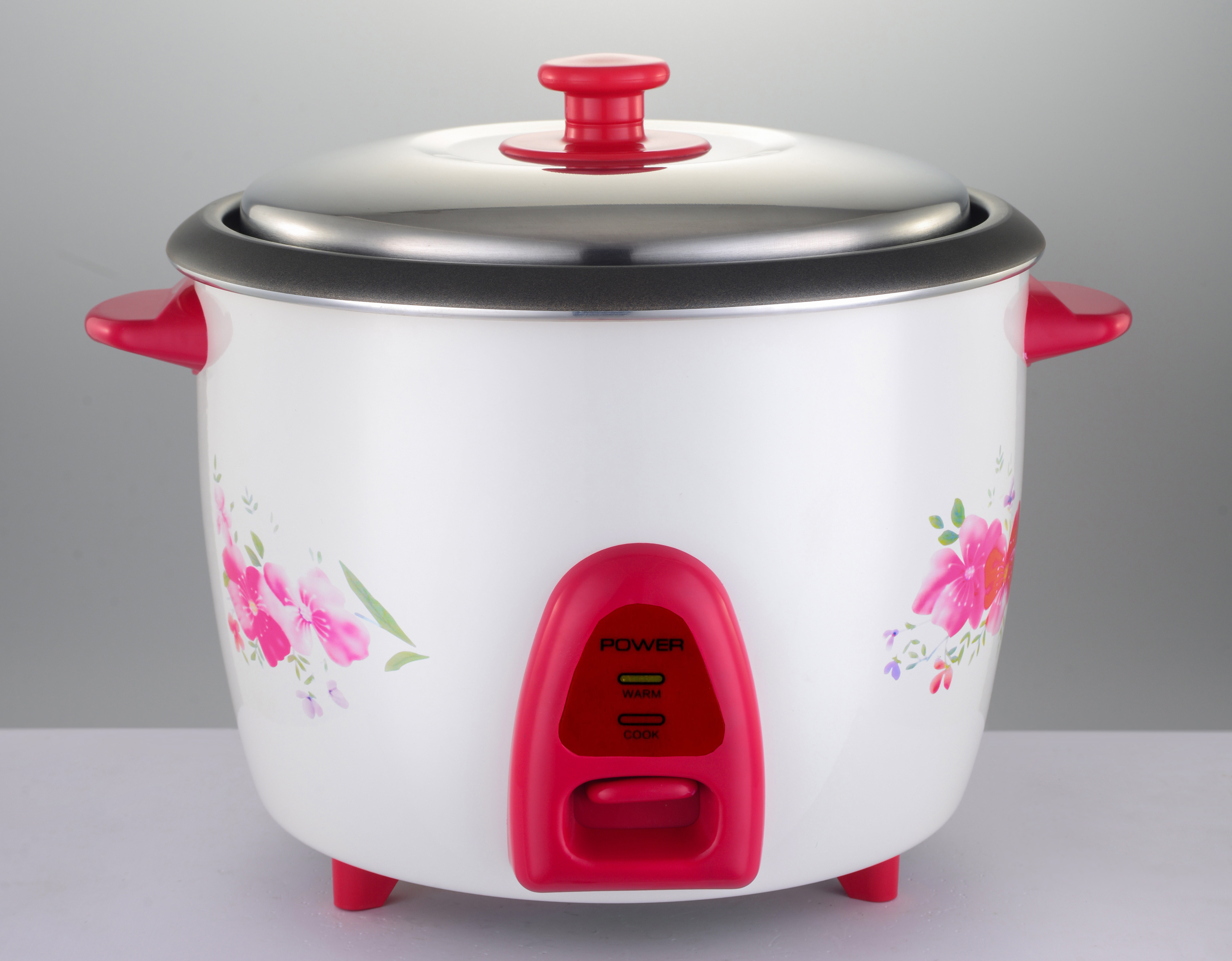 In stock kitchen appliances 1L Automatic Smart Digital Touch LCD Multi Non-Stick crest Home Electric Digital drum Rice Cooker