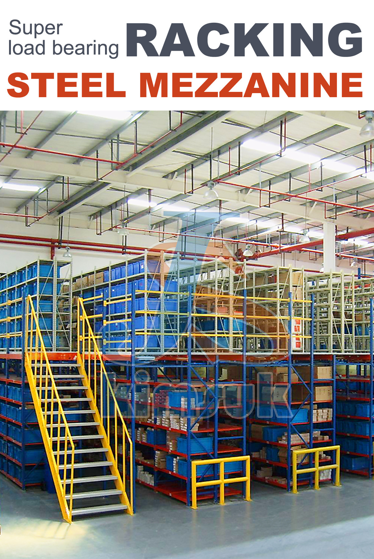 Industrial Warehouse Rack Shelf Mezzanine Storage Shelving Steel mezzanine heavy duty steel mezzanine floor