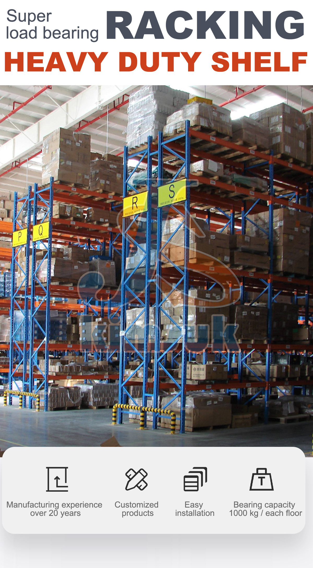 pallet racking warehouse storage heavy duty warehouse rack warehouse vertical metal steel storage racks