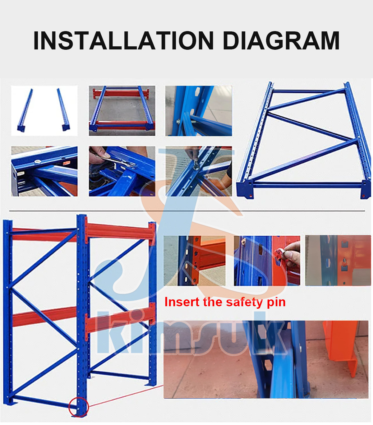 pallet racking warehouse storage heavy duty warehouse rack warehouse vertical metal steel storage racks