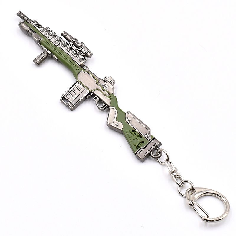 Hero G7 scouting gun gun mold Ape x shoot game character prop mini metal gun model keychain toys gift on stock