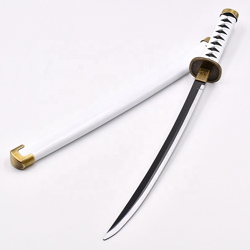 Japanese Samurai Swords Katana Model Toy of Anime Ones Piece Wado Ichimonji Figure Weapons Sword Mold Toy for Fans Cosplay Gift