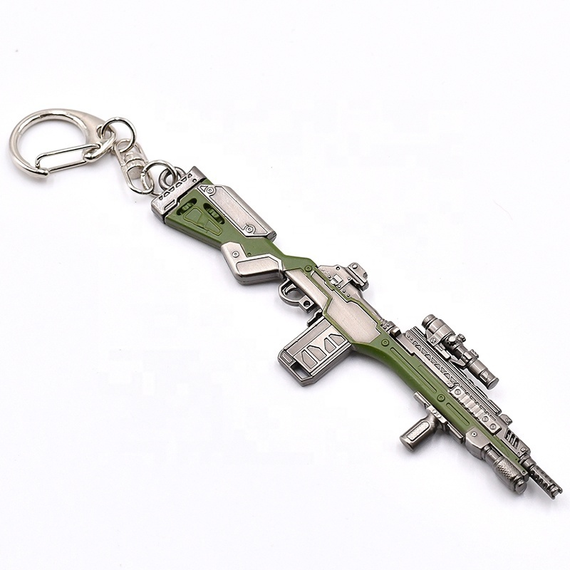 Hero G7 scouting gun gun mold Ape x shoot game character prop mini metal gun model keychain toys gift on stock