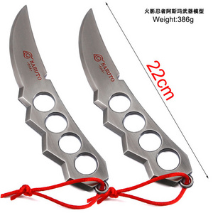 Hot Sale 2 Piece Set Asma of Narutos High Quality Zinc Alloy Weapon Model From Manufacture