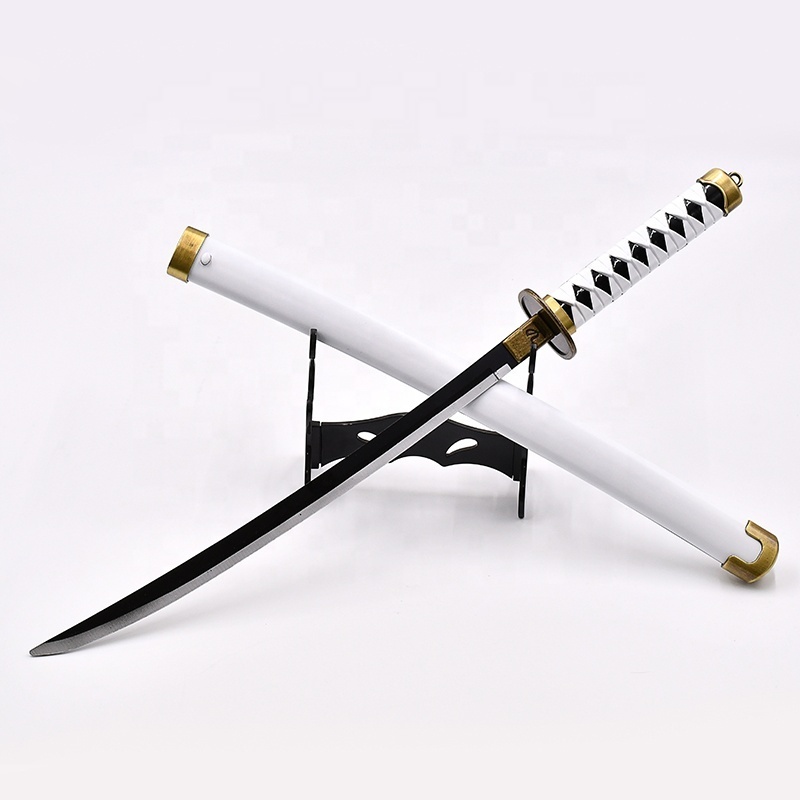 Japanese Samurai Swords Katana Model Toy of Anime Ones Piece Wado Ichimonji Figure Weapons Sword Mold Toy for Fans Cosplay Gift