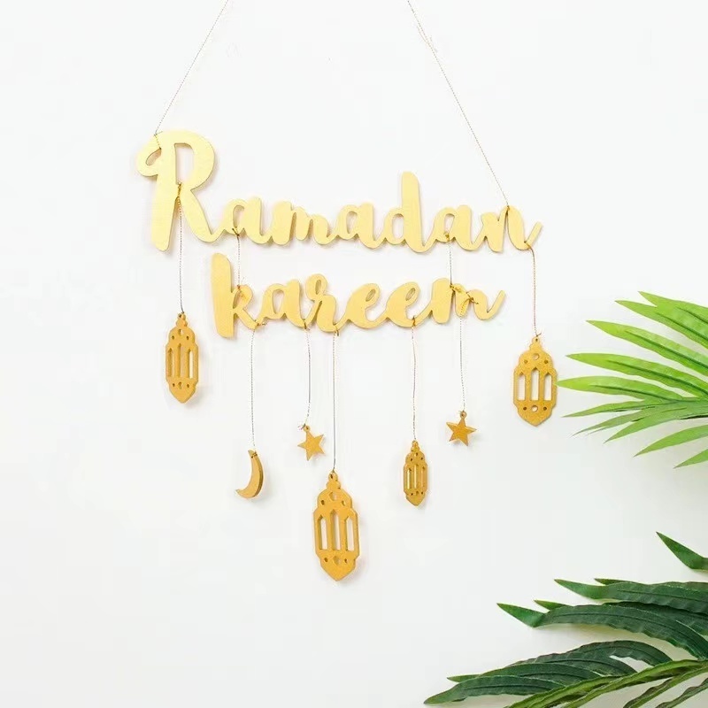 Gk Party Suppliers Wall Hanging Star Moon Ramadan Kareem Decorations