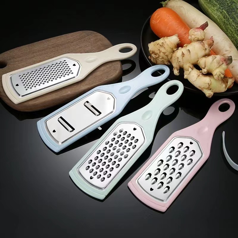 Gk Modern hot sale Stainless steel Multi-purpose Veggies Cutter Cheese Grater four-piece Set