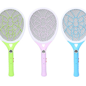 Rechargeable Electric electric fly mosquito swatter with LED lights Anti Mosquito Killer Mosquito Racket/bat/swatter