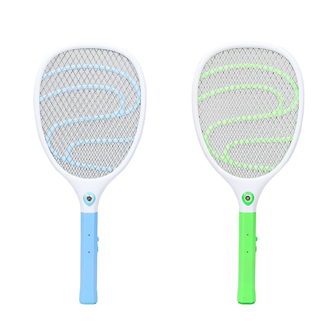 gdkk Eco-friendly moskito Fly Killer Portable rechargeable electric fly killer bat mosquito racket with torch led light