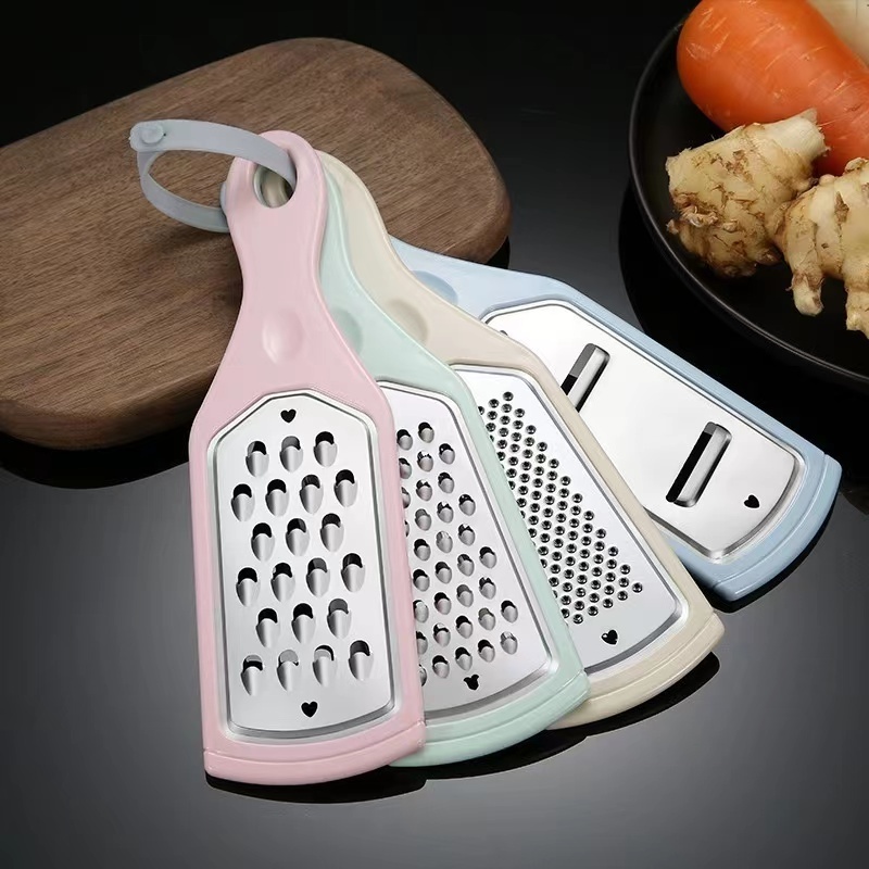 Gk Modern hot sale Stainless steel Multi-purpose Veggies Cutter Cheese Grater four-piece Set