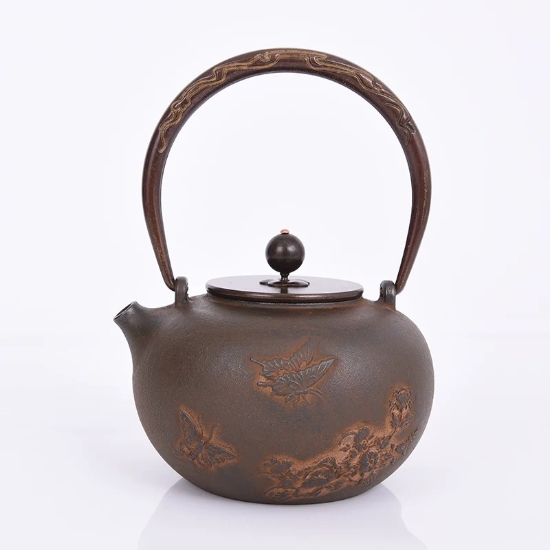 low moq Cast iron animal mouse tetsubin teapot,antique Chinese Traditional Cast Iron Kettle,Japanese Style Tea set