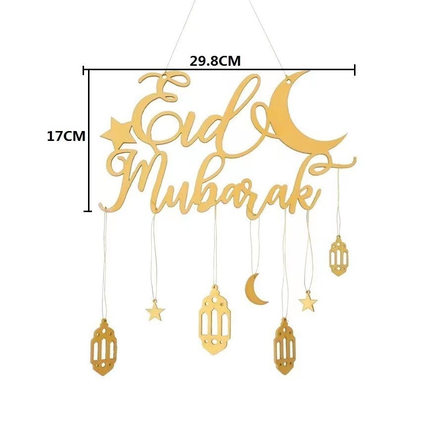 Gk Party Suppliers Wall Hanging Star Moon Ramadan Kareem Decorations