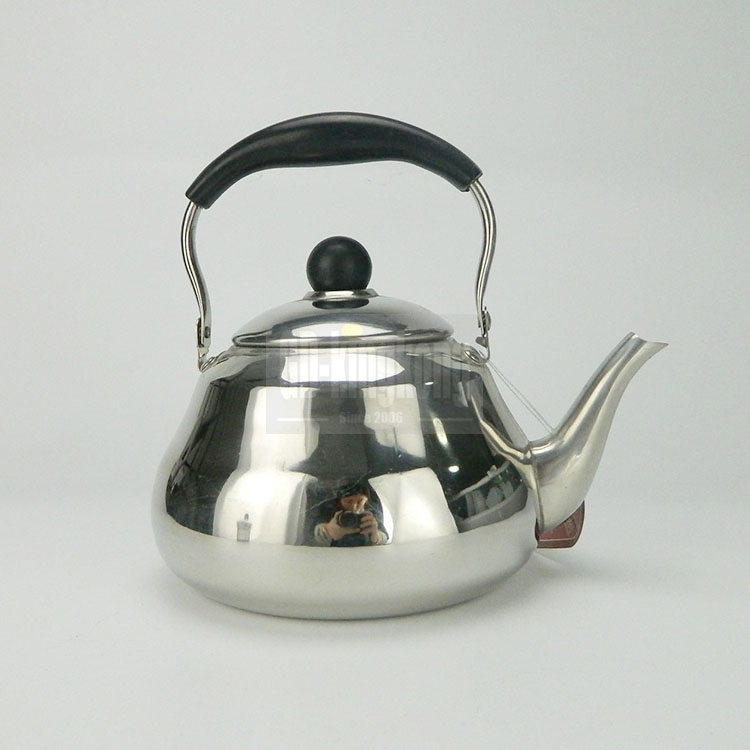 guangdong kingkong 2L  Cool Cute Modern Stainless Steel Kettle Tea Pot Tea Kettle Teapot for Electric or Gas Stove Top