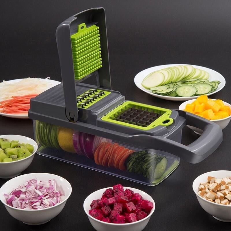 Multi-function Chopper Slicer Chopper Slicing Stainless Steel Vegetable Chopper