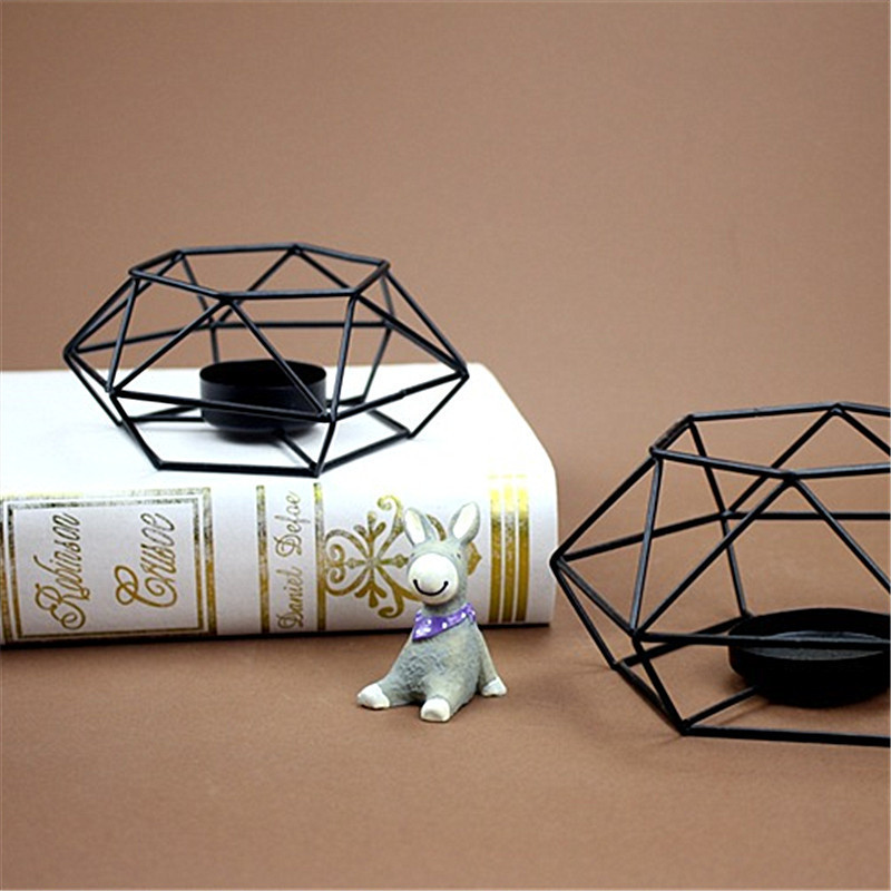 Geometric Elegant Tealight Holders, Centerpieces Home Decor, Ceremony and Anniversary Candle Holder