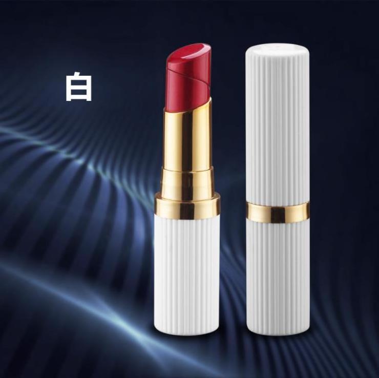 Refillable Elegant Gas Lighters for Women Ladies Lipstick Open Flame Butane Gas Lighter Portable Oil Lighter