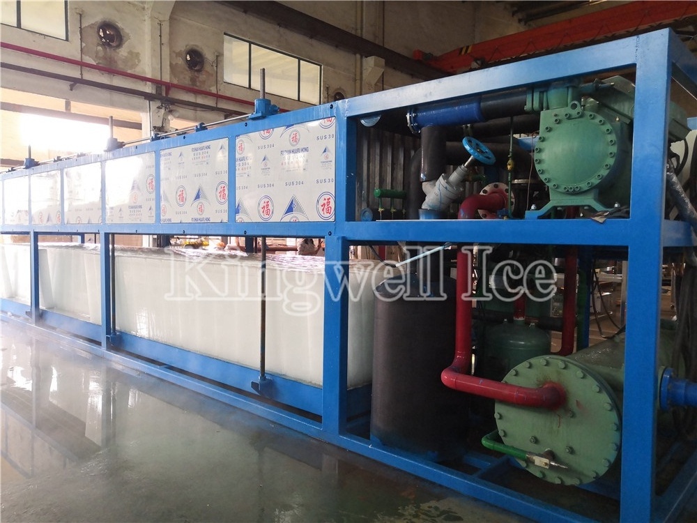 Ice Block Produce Line / Block Ice Plant / ice making machine for Fresh Keeping