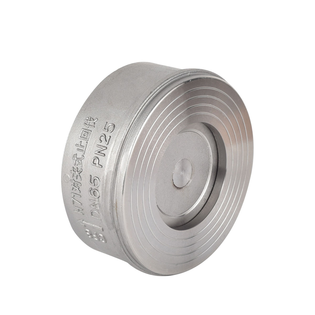 304 Stainless Steel H71 Clamp Lifting Check Valve Hard Seal One-Way for General Application for Water Pump Pipe