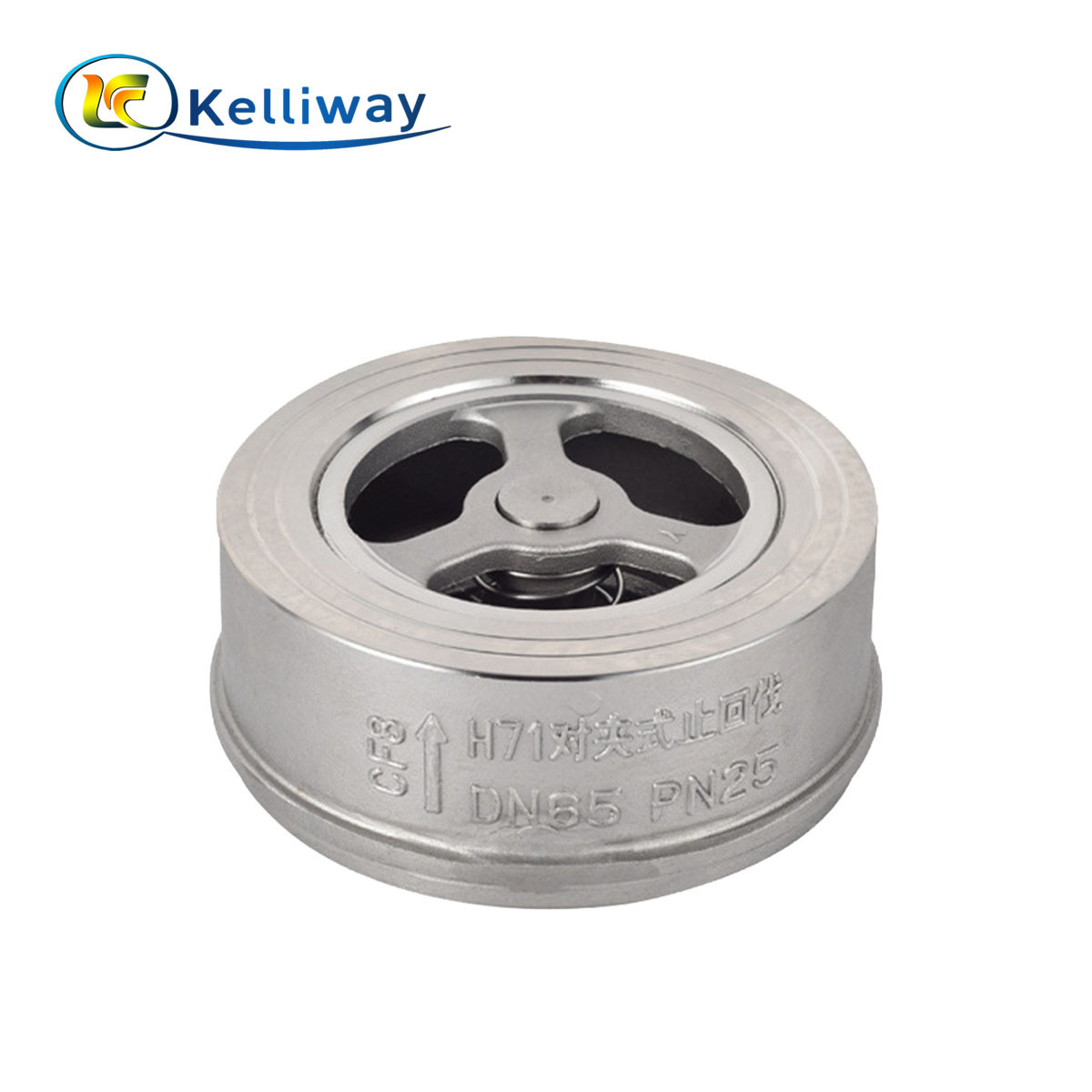 304 Stainless Steel H71 Clamp Lifting Check Valve Hard Seal One-Way for General Application for Water Pump Pipe