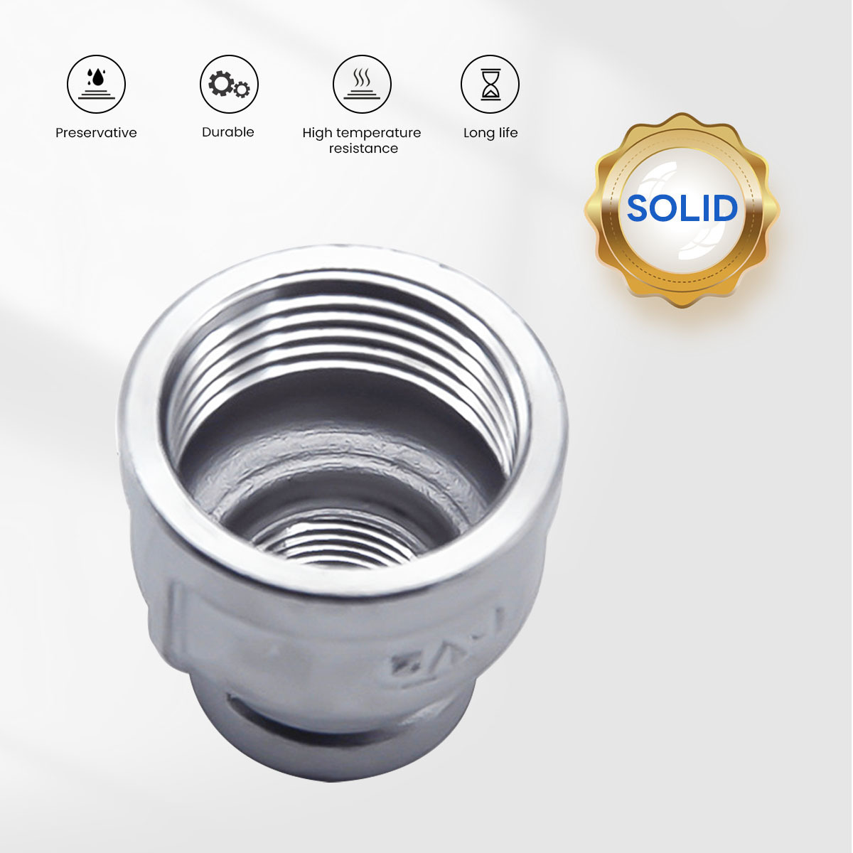 304 stainless steel concentric reducer pipe clamp internal thread concentric reducer pipe fittings accessories