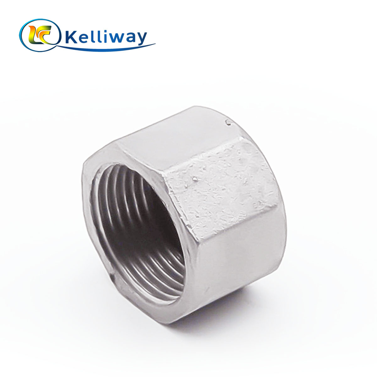 Pipe cover plug connector 304 stainless steel hexagonal pipe cap inner tooth pipe cover accessory