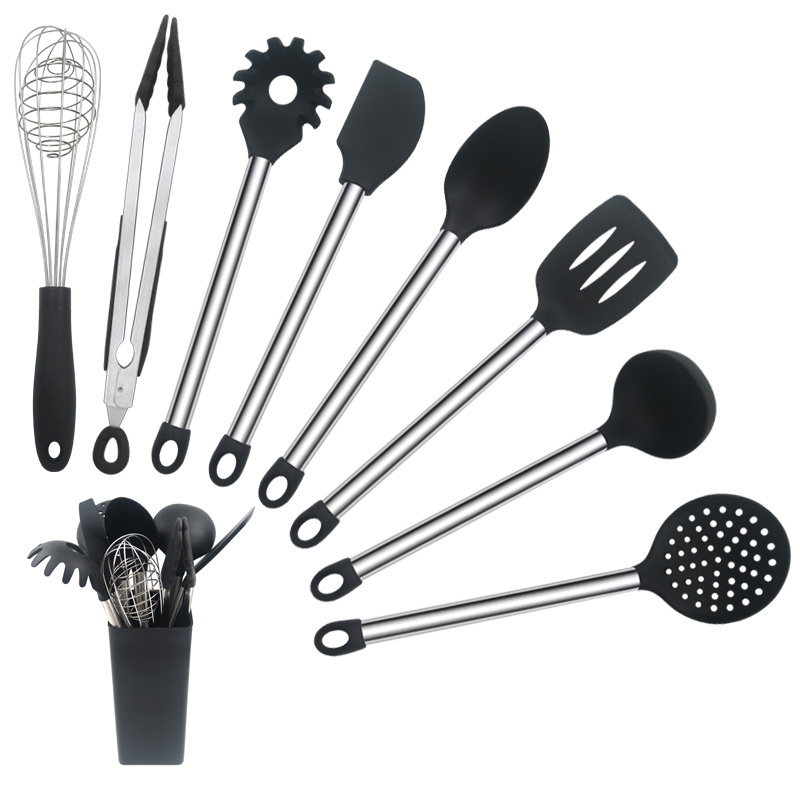 8 pcs Silicone Cooking Utensils with Spatula Kitchen Gadgets utensilios accesorios Cookware Kitchen Tool Hot sale products