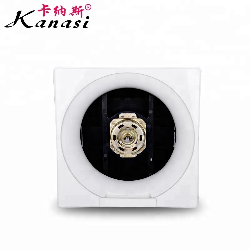 Kanasi 240V 4 10 inch  home plastic electric white exhausted ventilation commercial kitchen bathroom fan