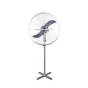 20 26 30 " Inch Industrial Ox Blade Stand Fan With Cast Aluminum Motor Housing Cover