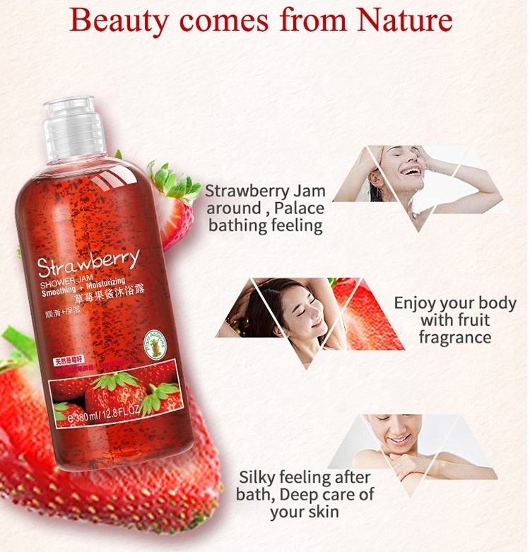 100% Natural Organic Wholesale Best Seller Skin Body Care Nourish Whitening Rose Shower Gel Lotion Moisturizer Body Wash Set