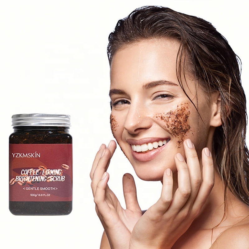 Wholesale Custom Private Label Natural Exfoliating Organic Fruit Scrub Set Turmeric Coffee Whitening Dead Sea Salt Body Scrub