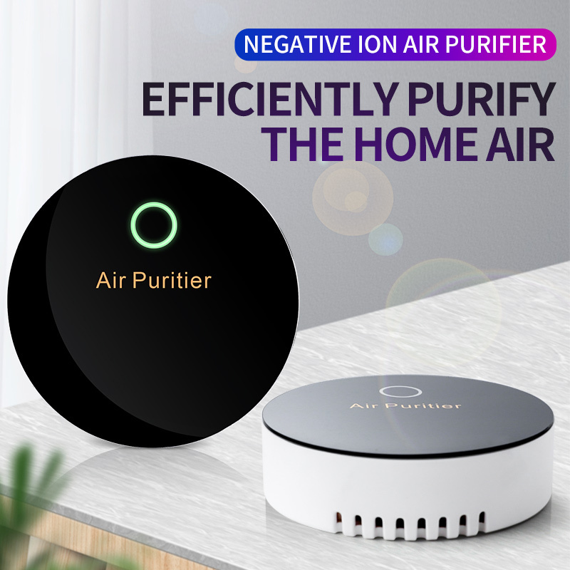 Portable Mini Air Purifier Plug-In Negative Ion Freshener for Household and Hotel Use Effective Smoke and Pet Smell Removal