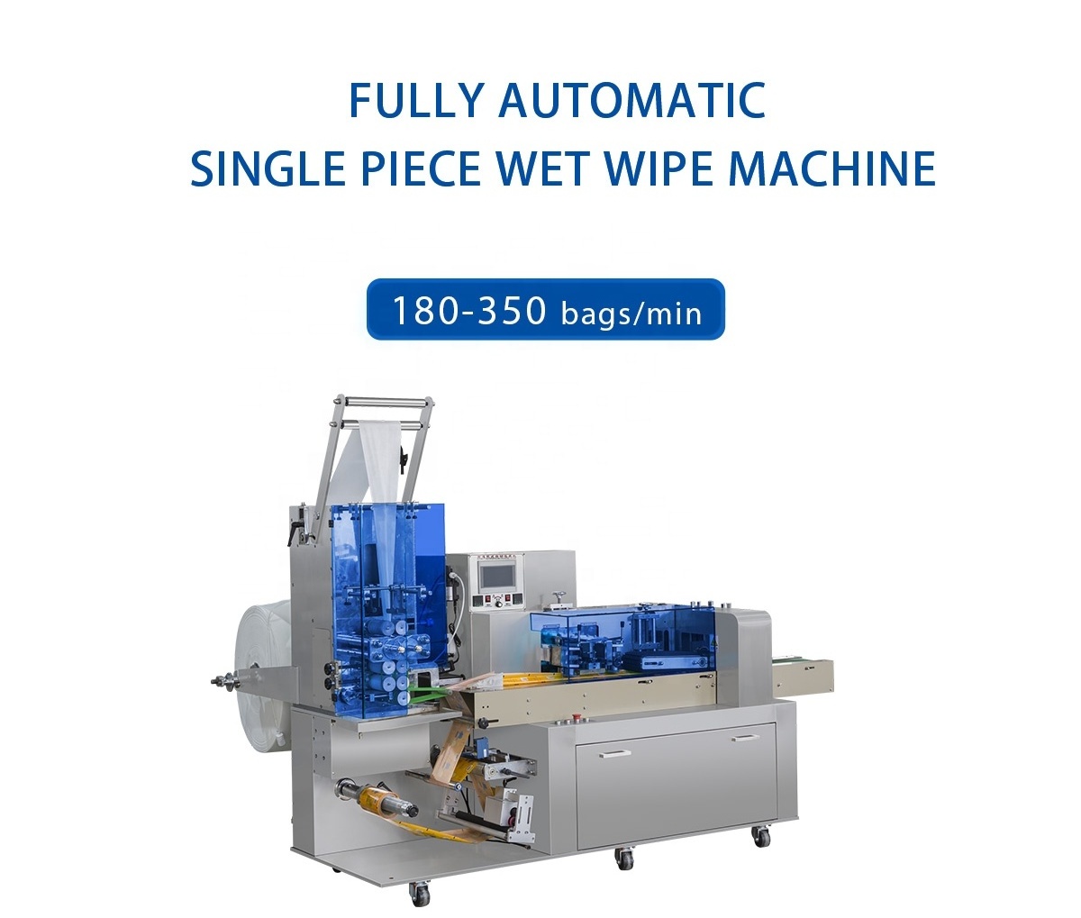 KYD -260 Fully Automatic High Capacity Disposable Single-Piece wet wipe  machine