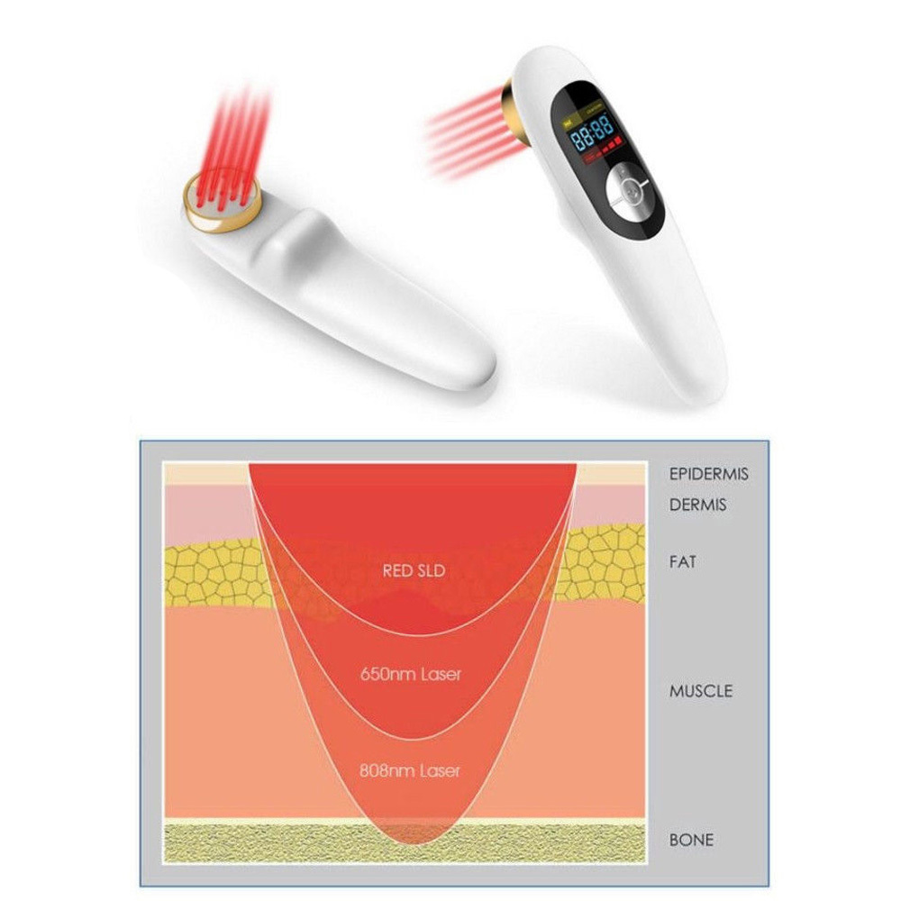 Clicnic Low Level Cold Laser Therapy Veterinary Pain Relief Wound Healing lllt Physiotherapy Equipment