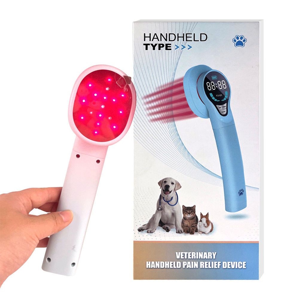 Vet Device for Pets Red Light Therapy for Pain Relief Muscle & Joint Pain for Dog Arthritis Handheld Infrared Laser Therapy