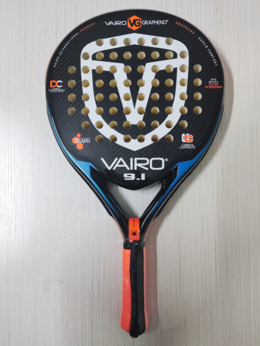 Hight Quality Carbon Fiber Surface Tennis Racquet with EVA Memory Flex Foam Core Custom Padel Racket