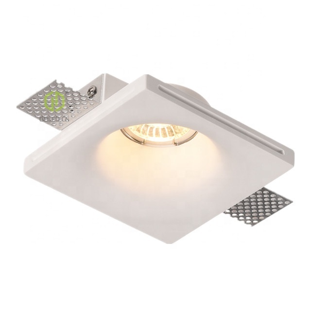 GDLED IP20   Plaster Down Lighting, Gypsum Recessed Trimless  Spot Light  for Home