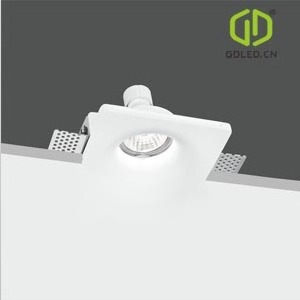 GDLED IP20   Plaster Down Lighting, Gypsum Recessed Trimless  Spot Light  for Home