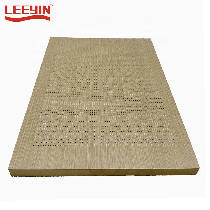 Factory Wood Panel for Wall Acoustic Ceiling Tiles Micro Perforated Acoustic Panels