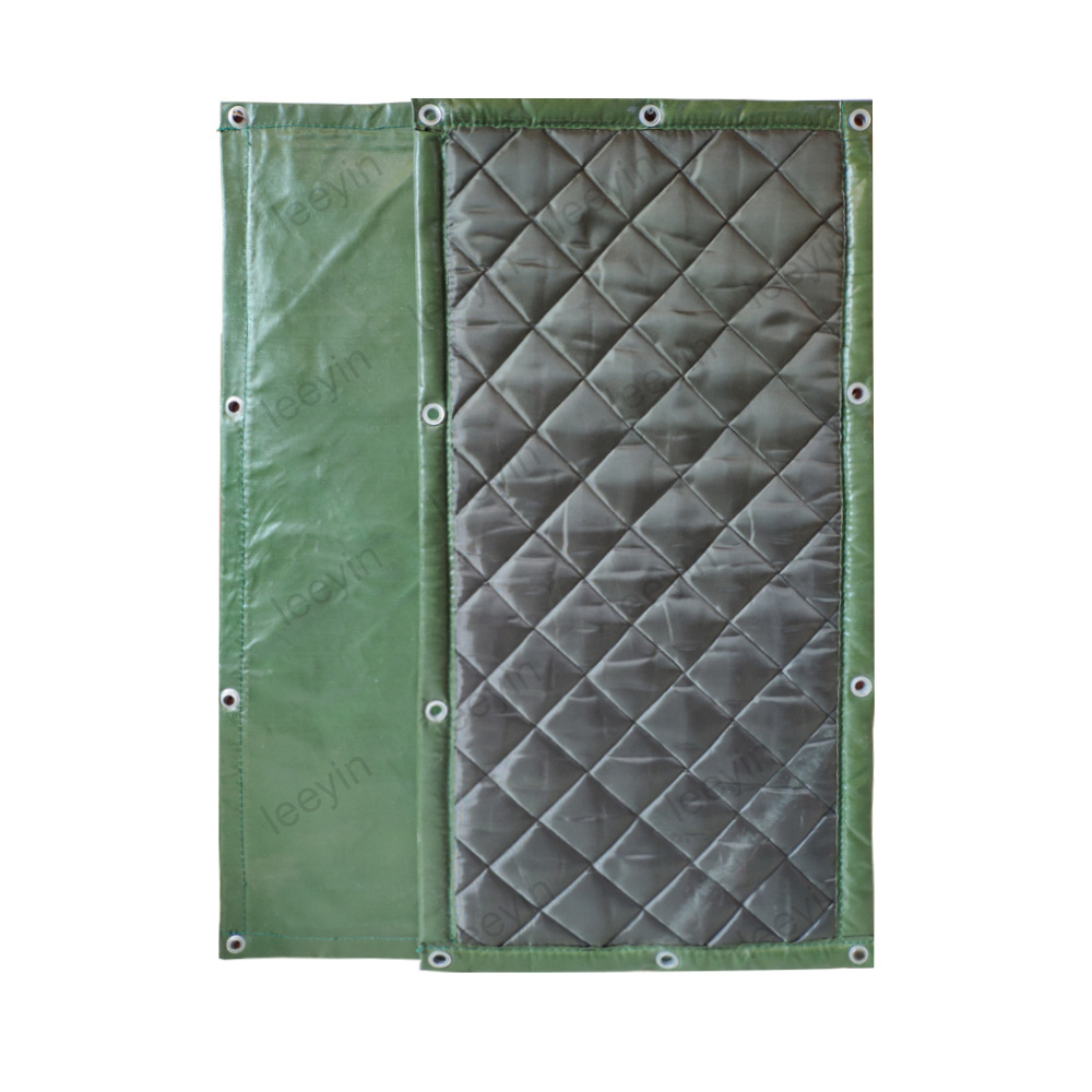 pvc mass loaded vinyl barrier noise sound barrier blanket sheet material noise barrier blanket