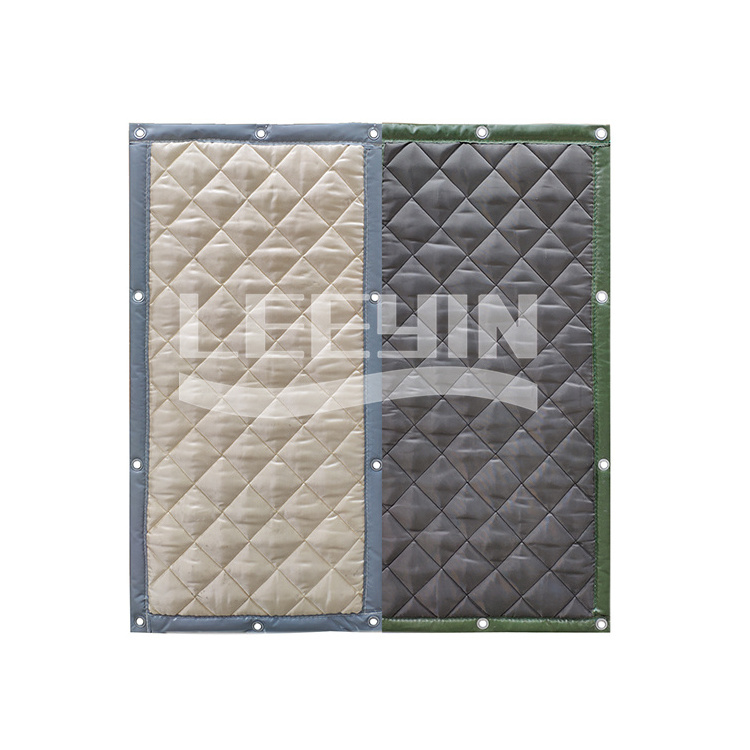 Sound Insulation Soundproof Blanket Mass Loaded Vinyl for Construction Site Noise Control Noise Barrier