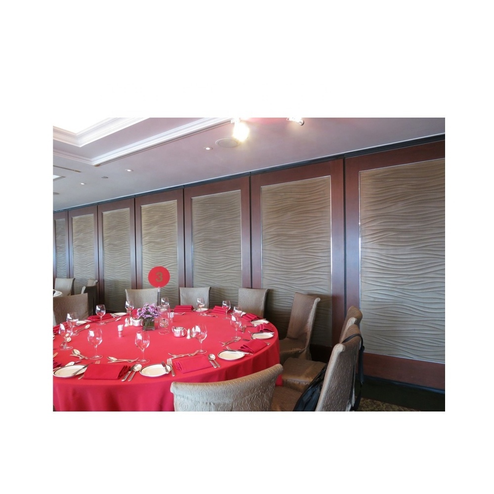 Leeyin Banquet hall hot sale acoustic sliding partition wall sounproofing room divider