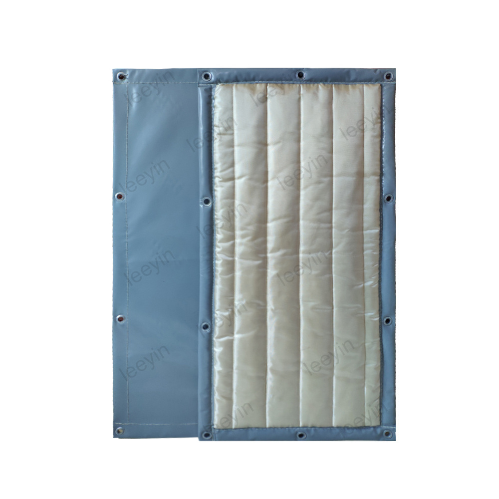 pvc mass loaded vinyl barrier noise sound barrier blanket sheet material noise barrier blanket