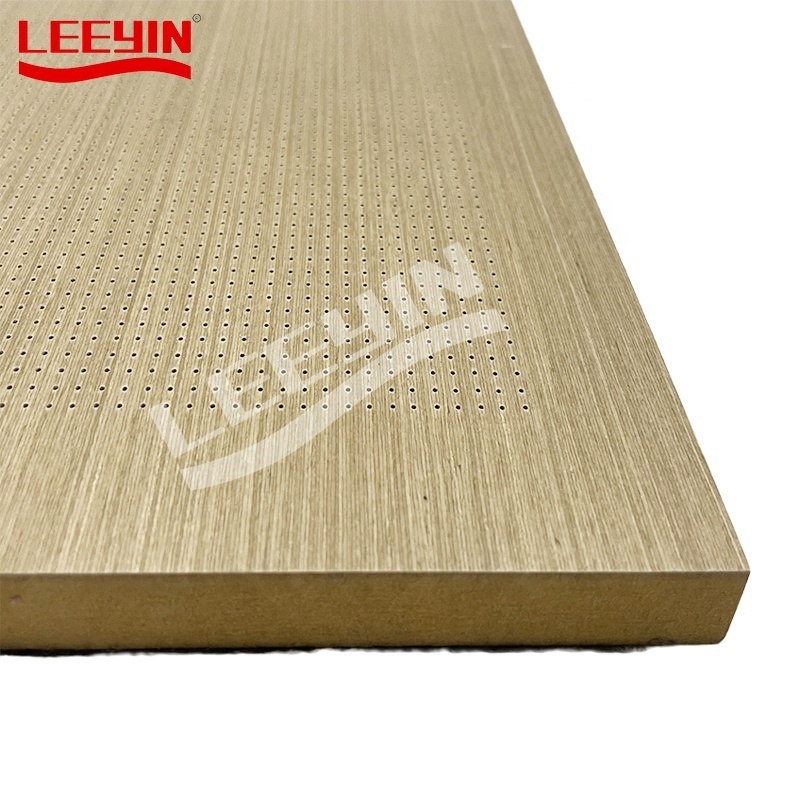 Factory Wood Panel for Wall Acoustic Ceiling Tiles Micro Perforated Acoustic Panels