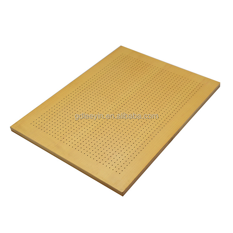 Best Choice micro perforated acoustic panel mdf board of assembly hall