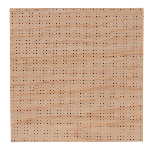 Leeyin Black Acoustic Felt Micro perforated wood acoustic panels