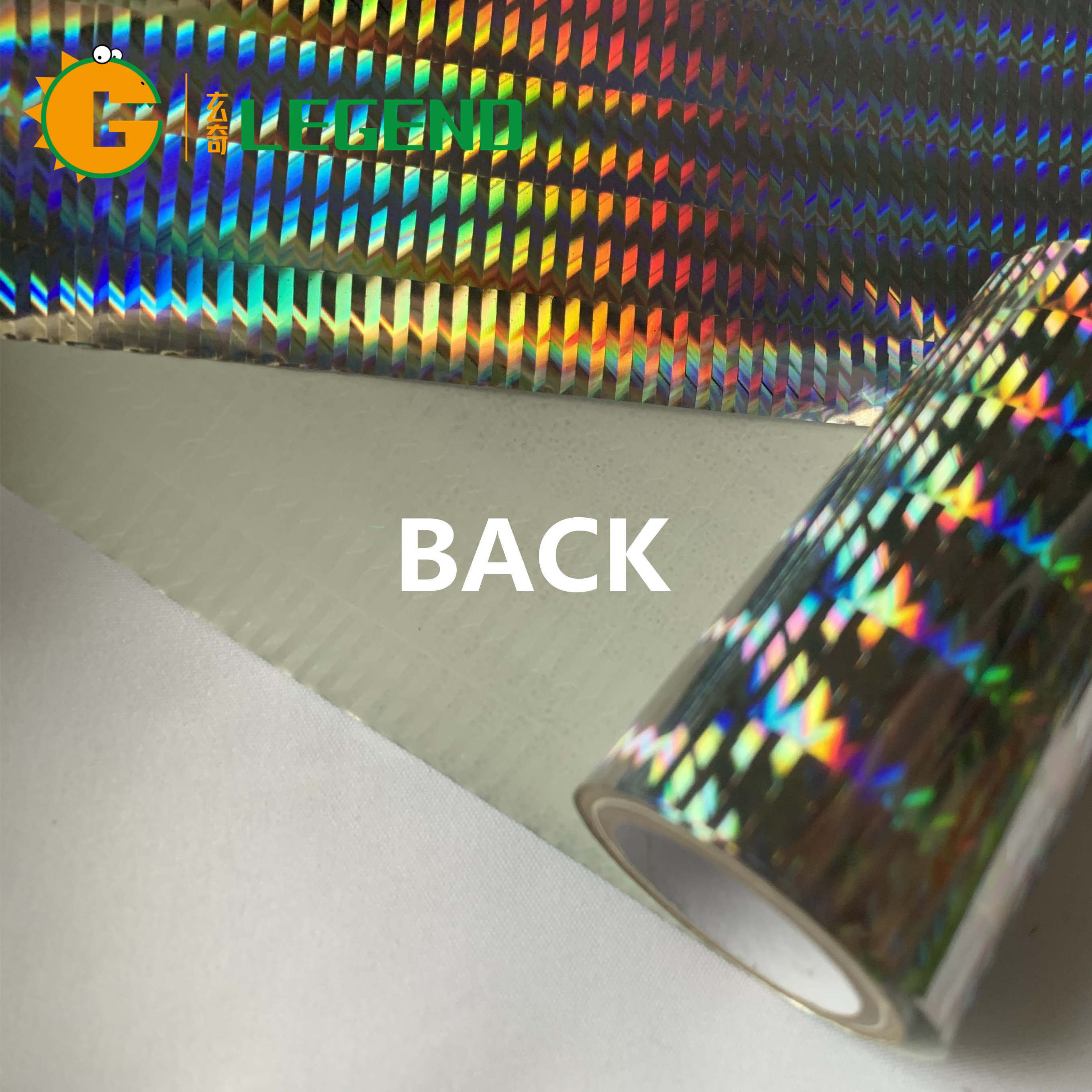 Hot stamping foil fishing lure bait foil Light change paper 713 rainbow with imported glue