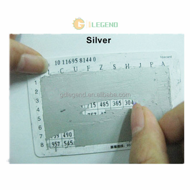 GDLEGEND hot sale grey sticker lottery card security ink scratch off ink for scratch and win