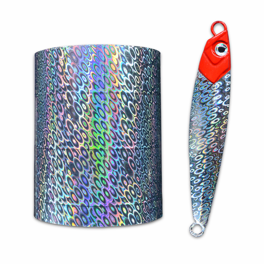 GDLEGEND 64cm*120m paper stamping foil PET bait film plastic hologram hot stamping foil fishing DIY lures