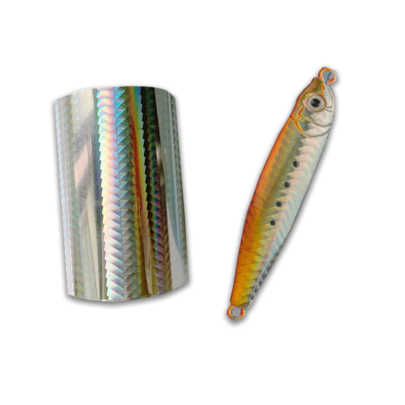 GDLEGEND 64cm*120m paper stamping foil PET bait film plastic hologram hot stamping foil fishing DIY lures